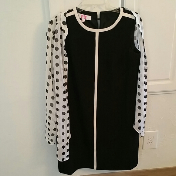 Sheath dress, with bonus sheer tunic shirt - Picture 2 of 4